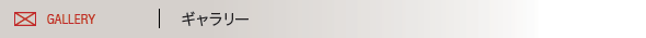 ギャラリー GALLERY